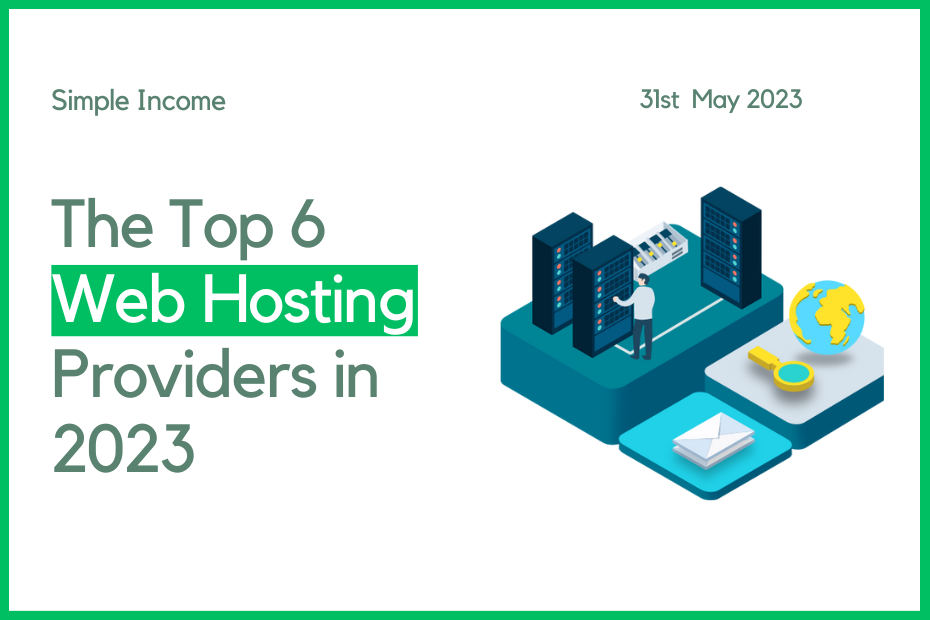the top 6 web hosting providers of 2023